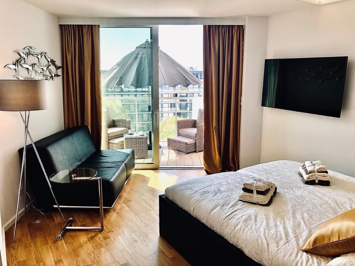 Prywatny Apartament Z Widokiem Na Morze Seaside Park Kołobrzeg Exteriör bild