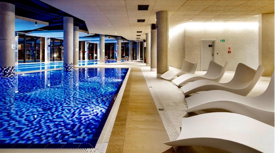 Prywatny Apartament Z Widokiem Na Morze Seaside Park Kołobrzeg Exteriör bild